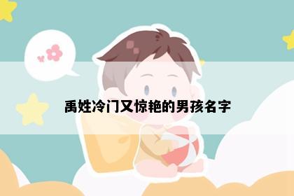 禹姓冷门又惊艳的男孩名字