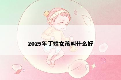 2025年丁姓女孩叫什么好