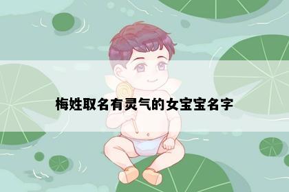 梅姓取名有灵气的女宝宝名字