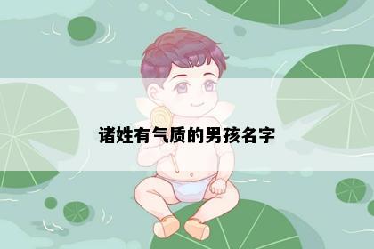 诸姓有气质的男孩名字