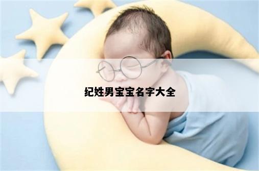 纪姓男宝宝名字大全