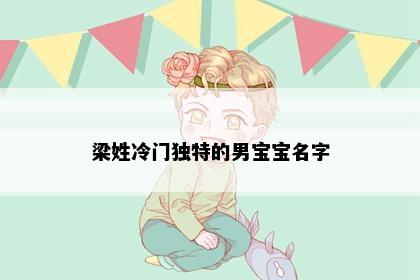 梁姓冷门独特的男宝宝名字
